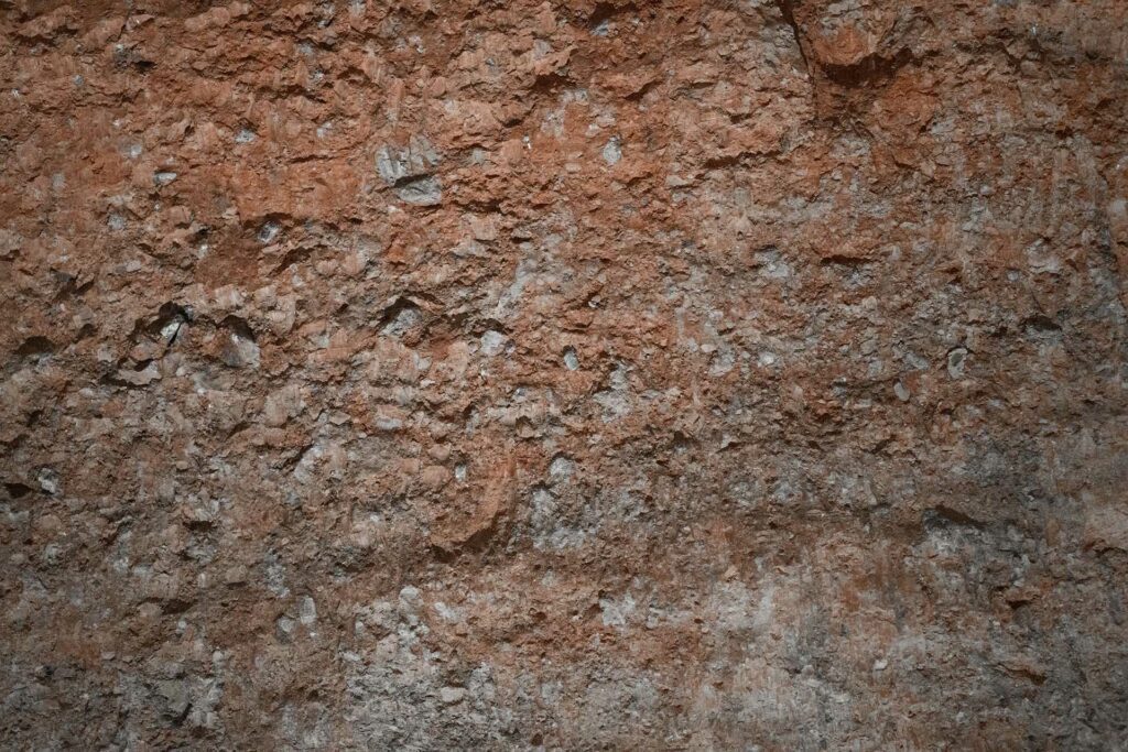 Detail of cave wall at Hamel Family Ranch